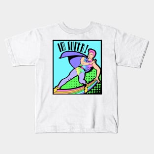 Rainbow Surfer Kids T-Shirt